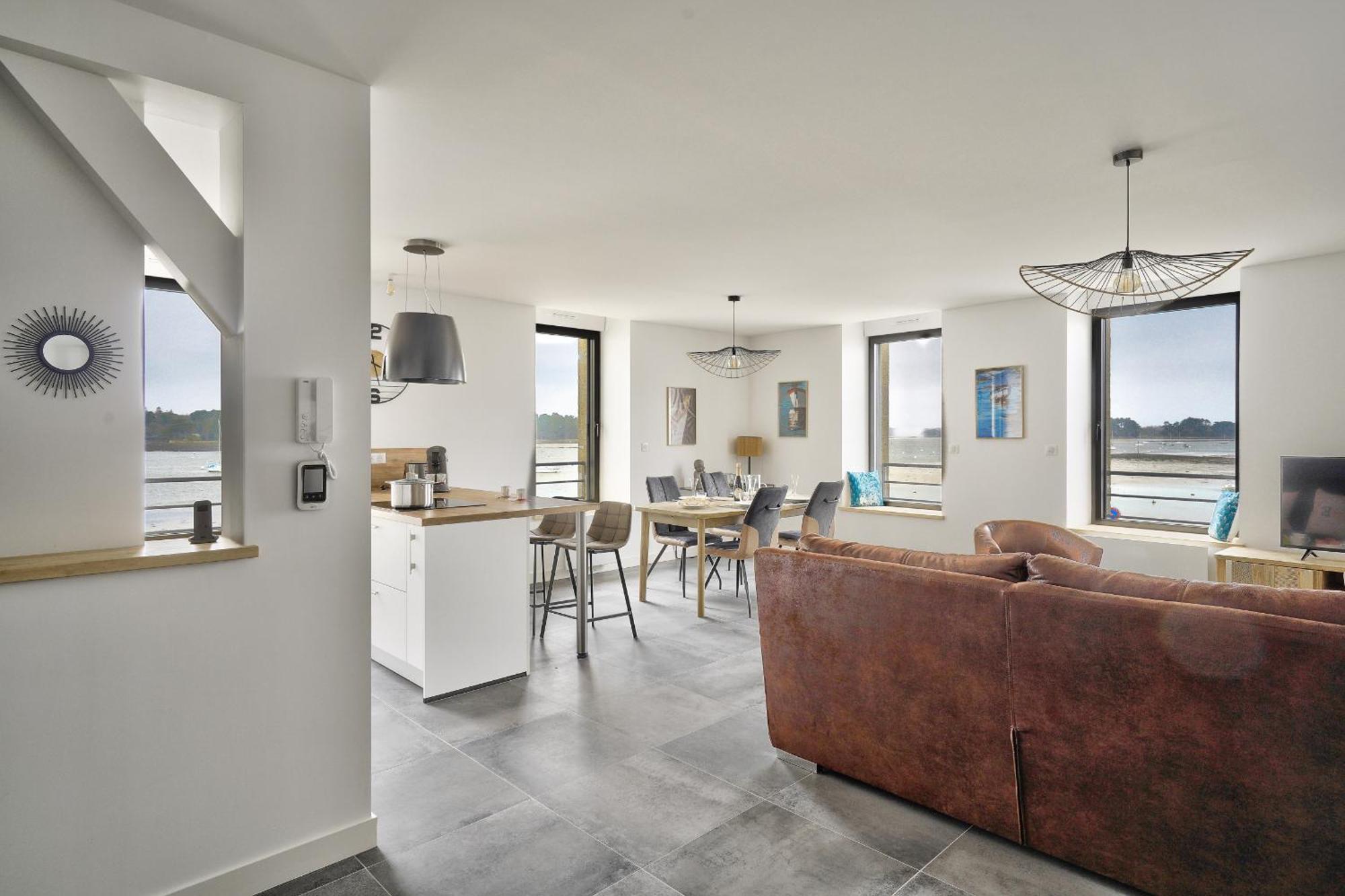 Appartement 4 Personnes Avec Vue Mer Île-Tudy 外观 照片